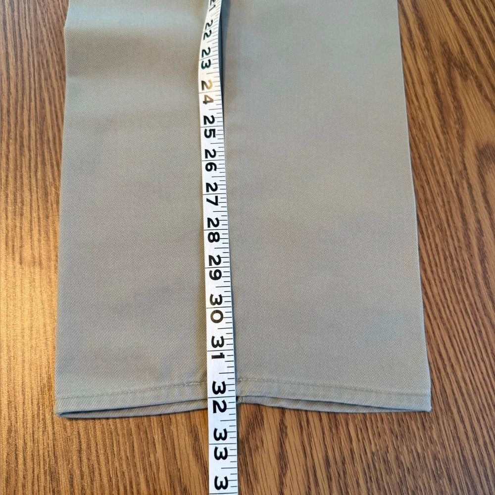 Bill Blass Men's Khaki Chinos, Pleated, Straight Leg 36 x32